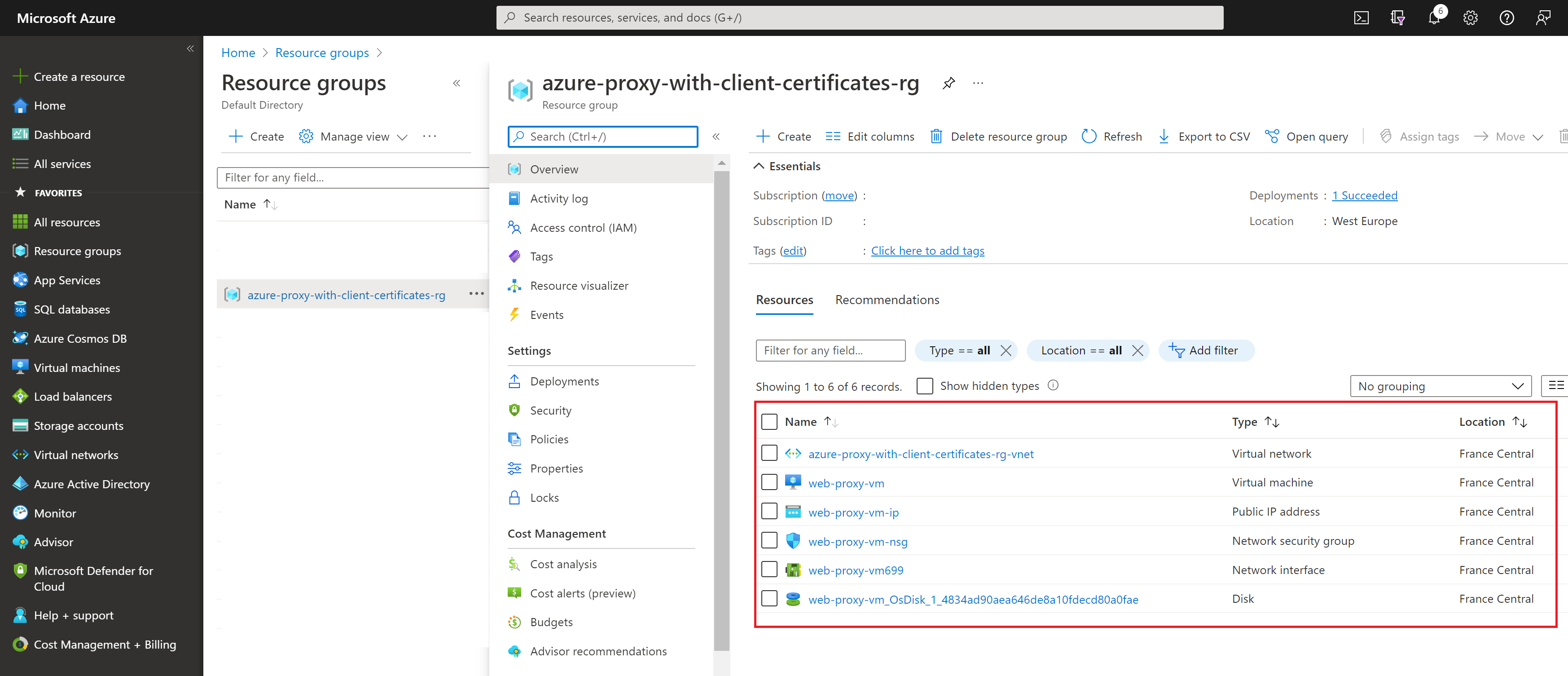 Virtual Machine Created