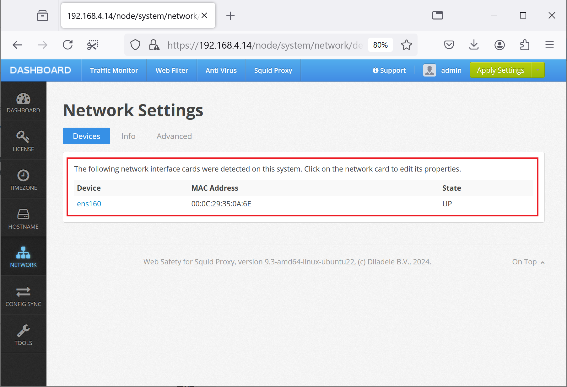 Static IP Step 1