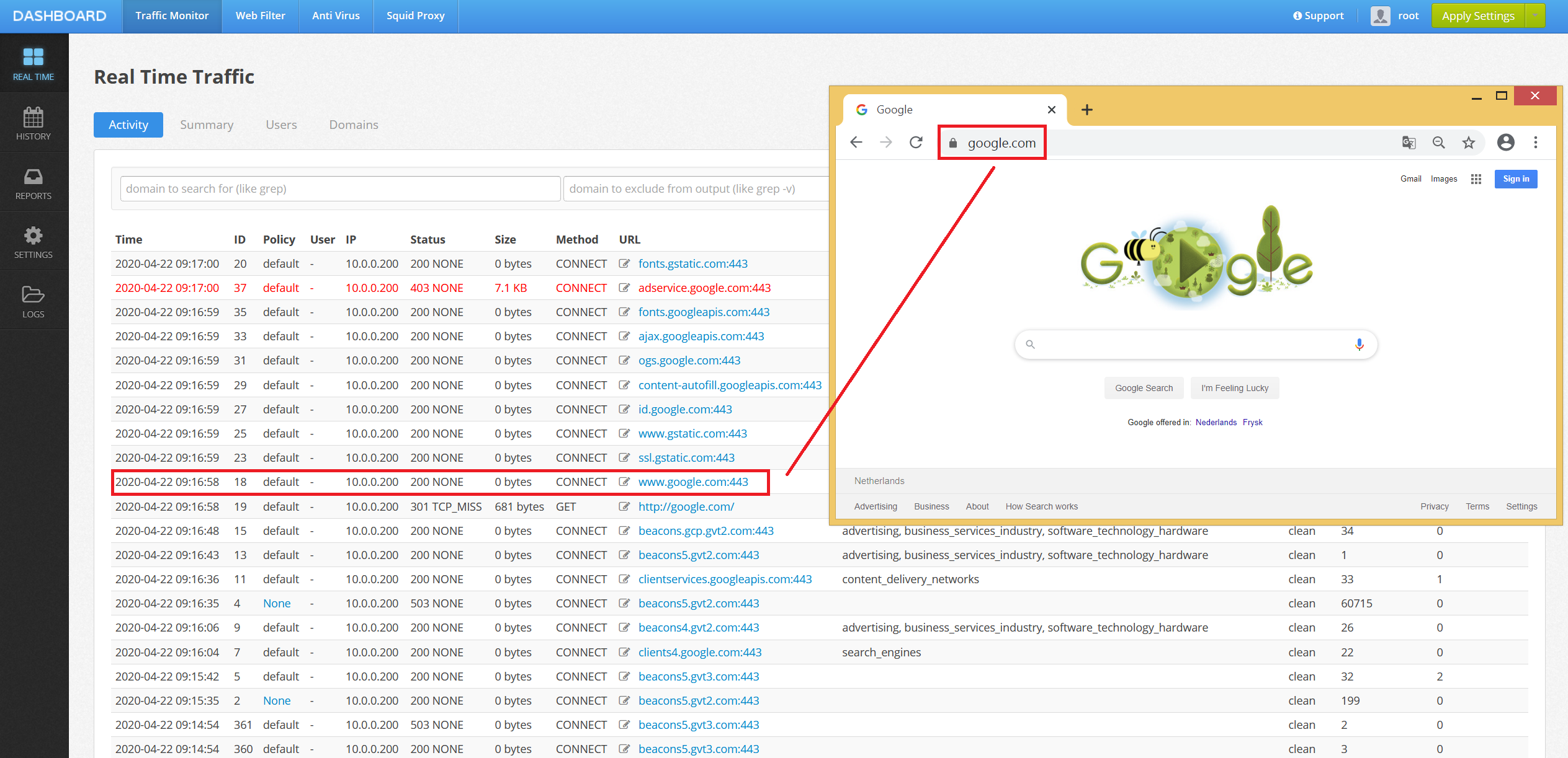 WebSafety Surfing Now