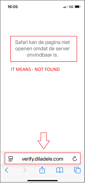 Failed Connection to a Blocked Site